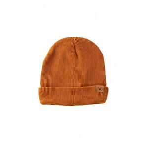 NEW PANACHE men's knit beanie in tobacco